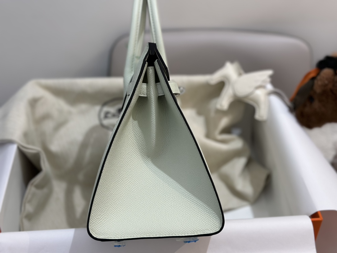 에르메스 버킨백25 민트그린 은장 앱송